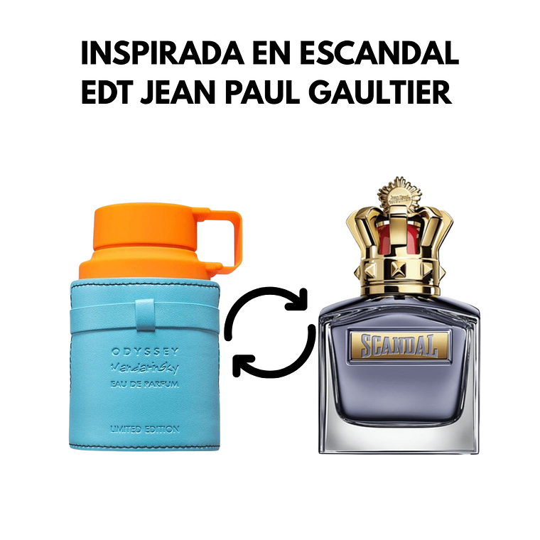 DECANT ODYSSEY MANDARIN SKY LTDA EDITION EDP - ARMAF (DUPE SCANDAL POUR HOMME EDT JPG) 2