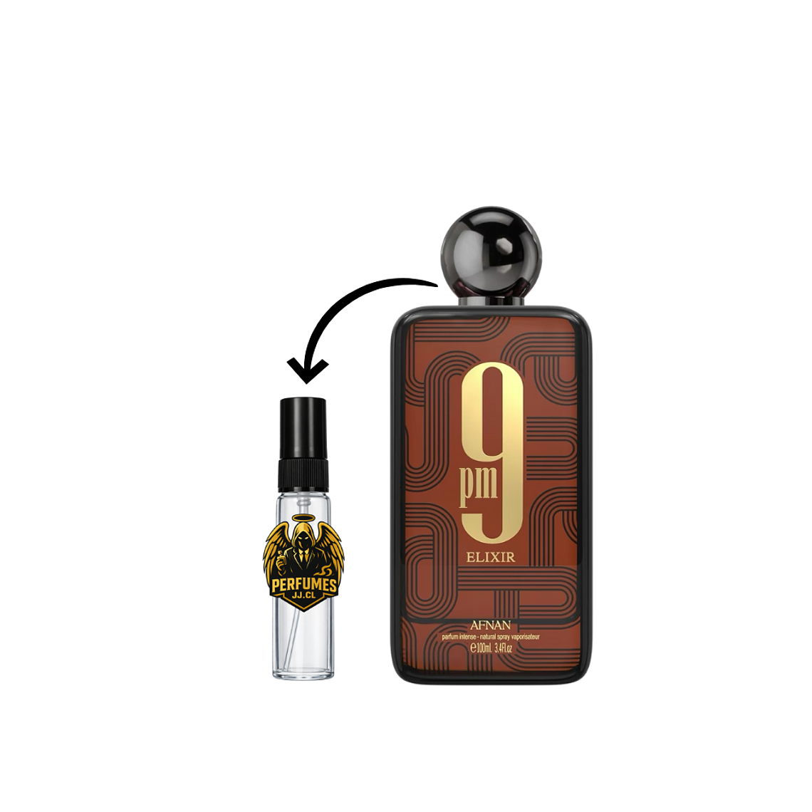 DECANT 9PM ELIXIR - AFNAN (DUPE LE MALE ELIXIR ABSOLU JPG) 1