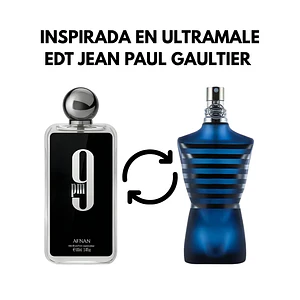 DECANT 9PM EDP HOMBRE - AFNAN (DUPE ULTRAMALE JEAN PAUL GAULTIER)