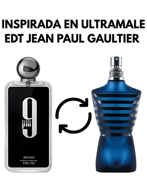 DECANT 9PM EDP HOMBRE - AFNAN (DUPE ULTRAMALE JEAN PAUL GAULTIER)