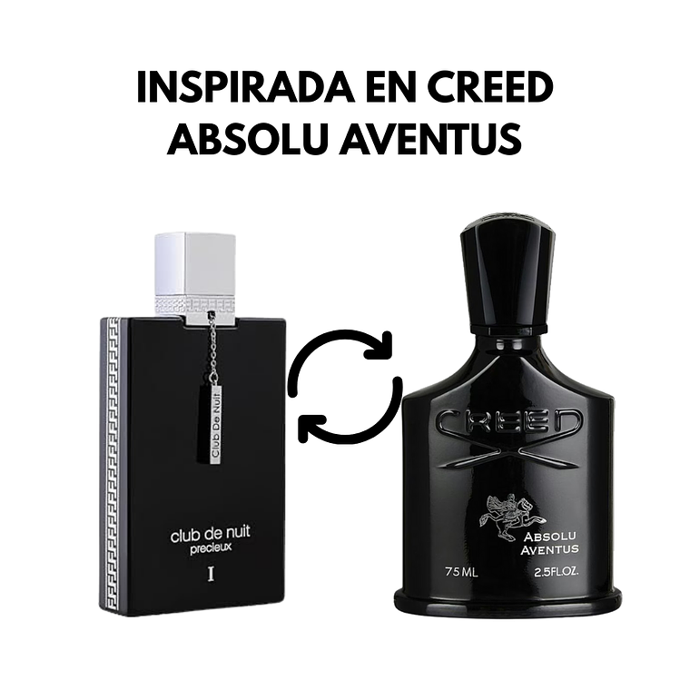 DECANT CLUB DE NUIT PRECIEUX II -ARMAF (DUPE CREED AVENTUS ABSOLU) 2