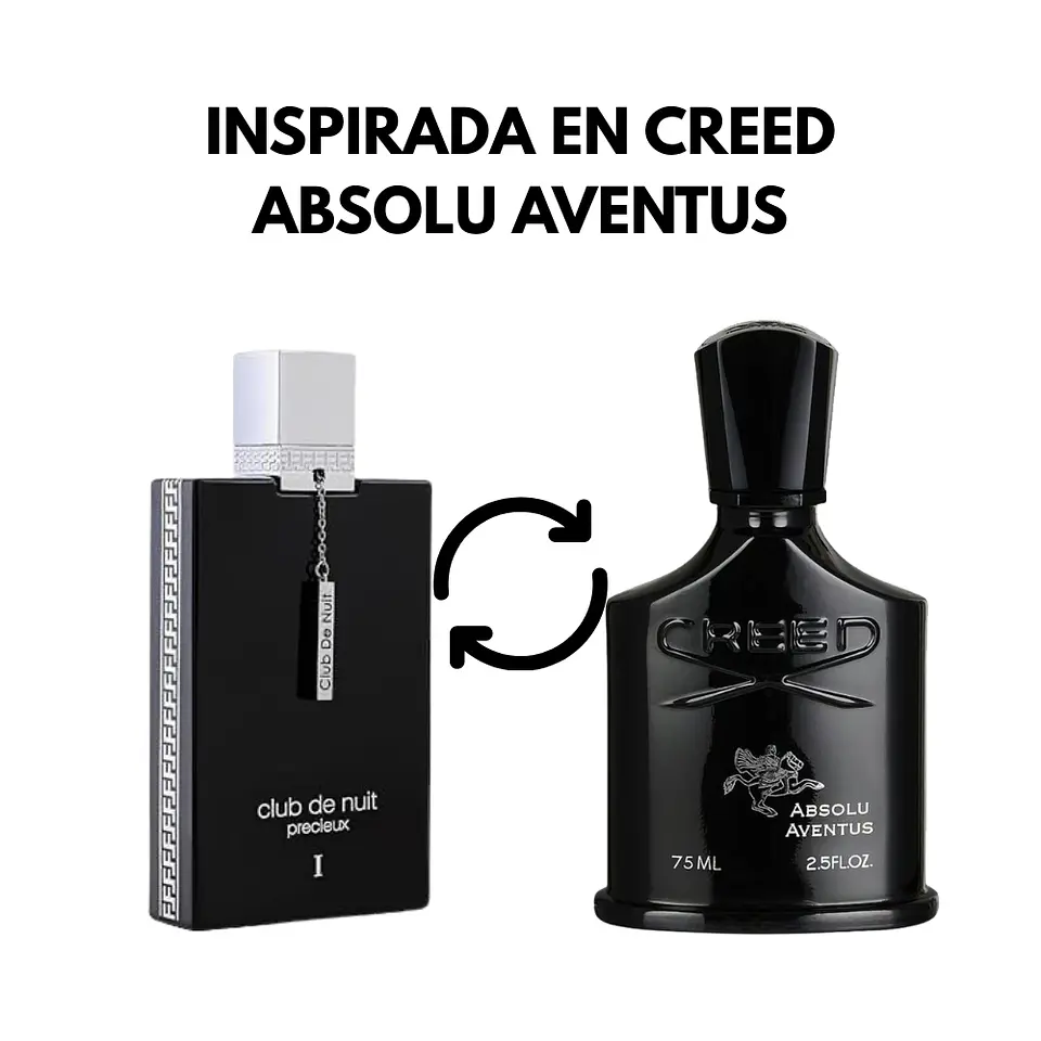 DECANT ARMAF CLUB DE NUIT PRECIEUX II - (CREED AVENTUS ABSOLU) 2