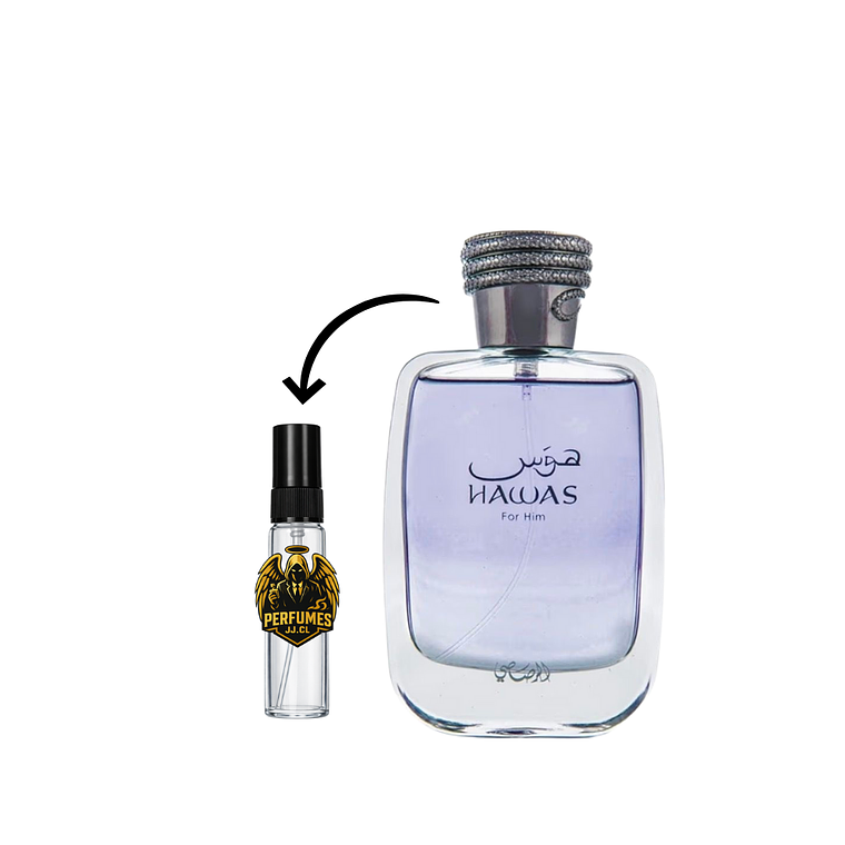 DECANT HAWAS FOR HIM - RASASI (DUPE INVICTUS EDT) 1