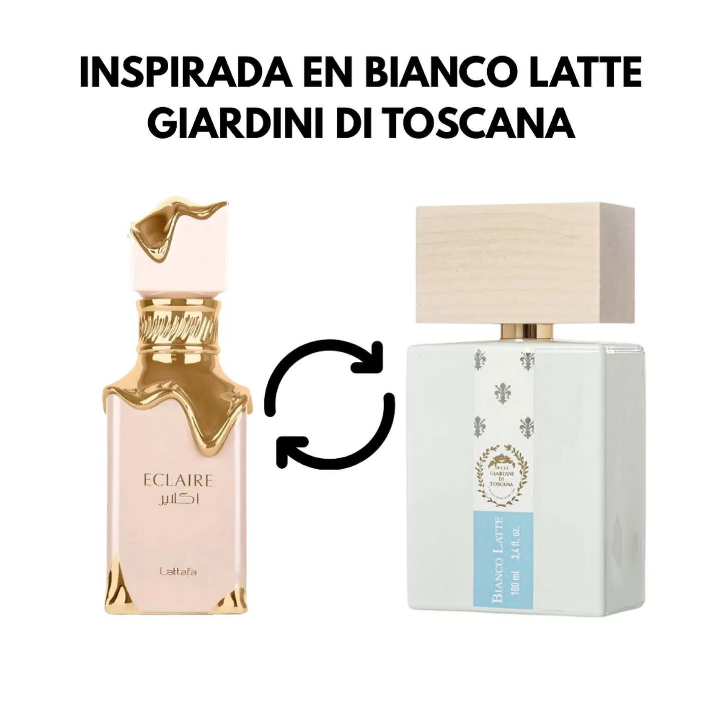 DECANT LATTAFA ECLAIRE EDP - (BIANCO LATTE GIARDINI DI TOSCANA) 2