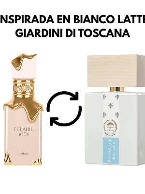 DECANT ECLAIRE EDP - LATTAFA (DUPE BIANCO LATTE GIARDINI DI TOSCANA)