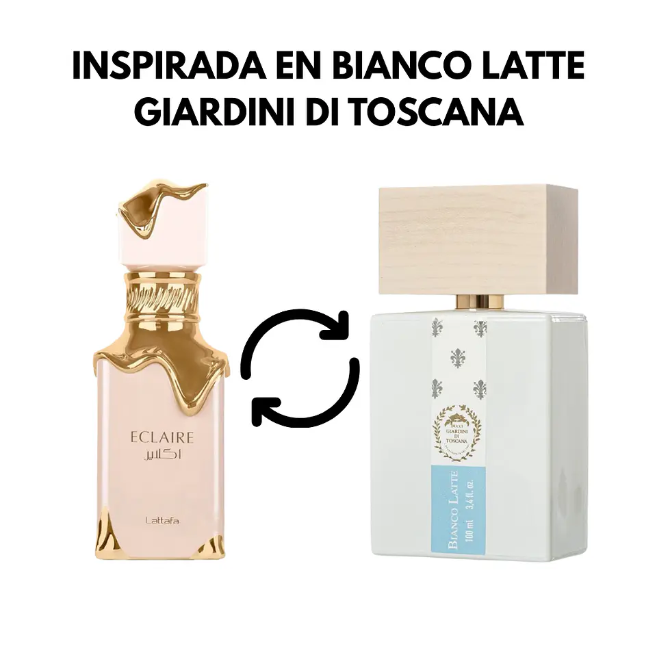 DECANT LATTAFA ECLAIRE EDP - (BIANCO LATTE GIARDINI DI TOSCANA) 2