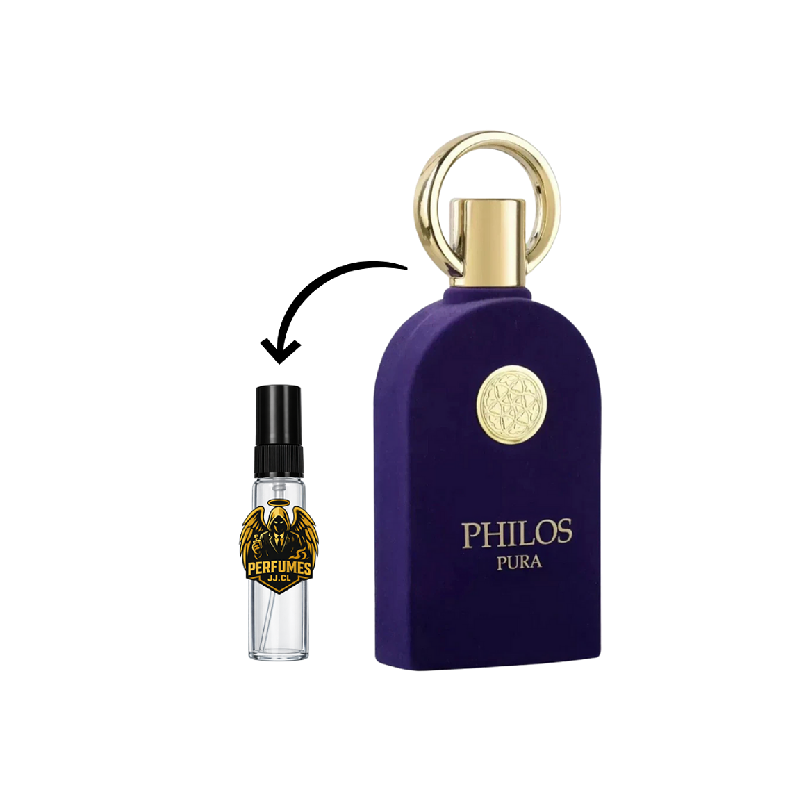 DECANT PHILOS PURA EDP - MAISON ALHAMBRA (DUPE XERJOFF ERBA PURA) 1