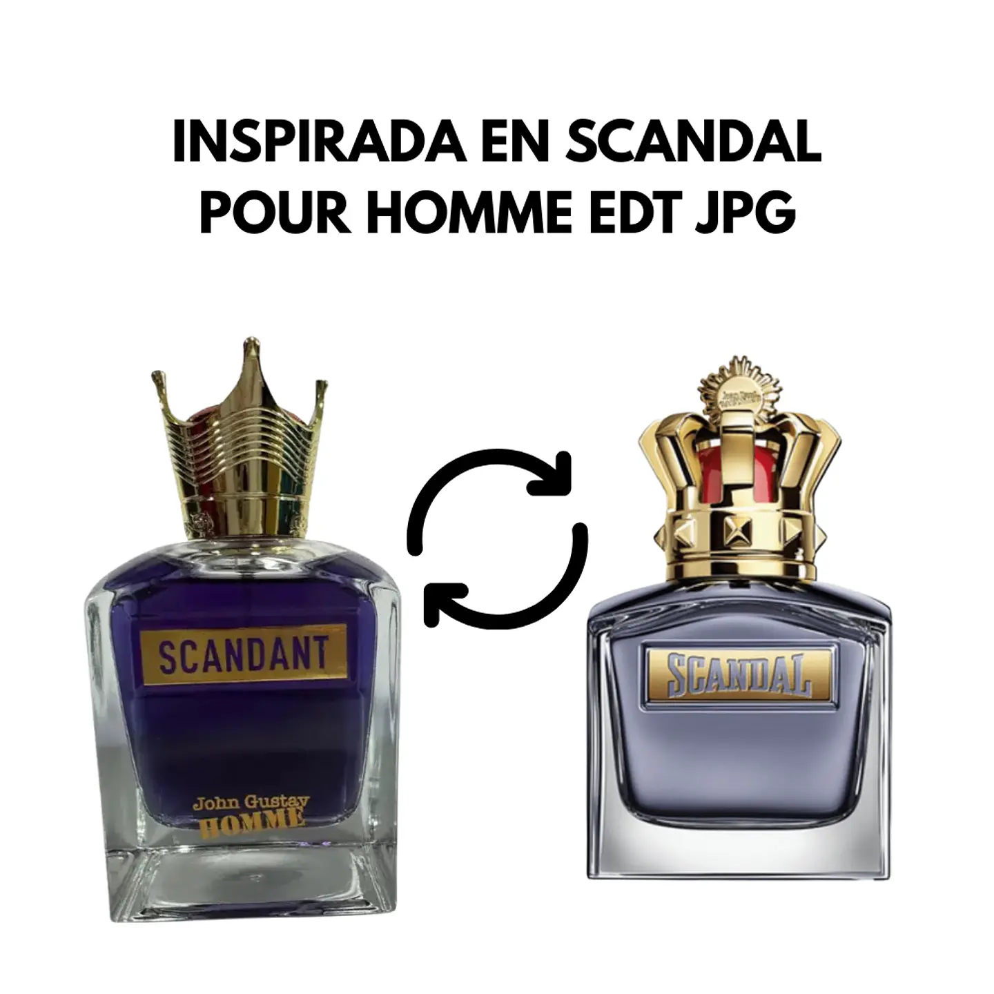DECANT JHON GUSTAV HOMME SCANDANT - FRAGANCE WORLD (SCANDAL EDT) 2