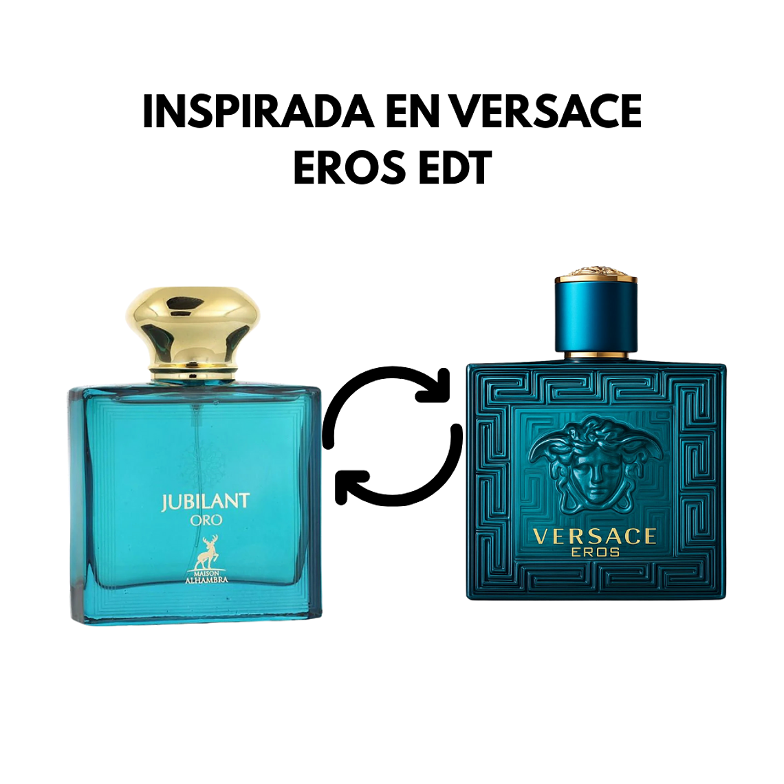 DECANT JUBILANT ORO EDP - MAISON ALHAMBRA (DUPE VERSACE EROS EDP) 2