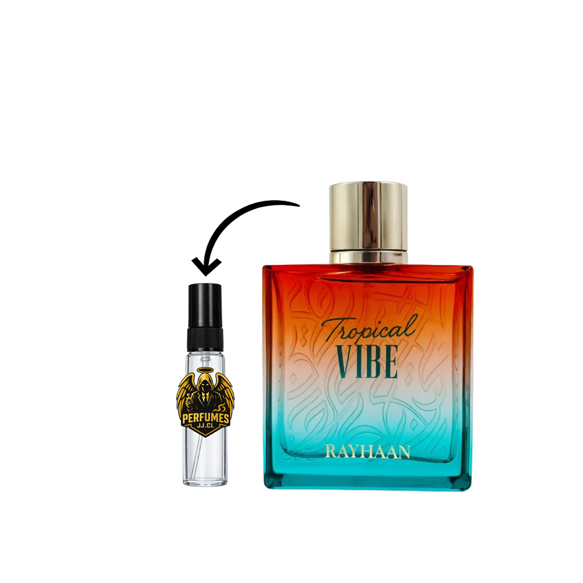DECANT RAYHAAN TROPICAL VIBE - (DUPE SUMMER HAMMER LORENZO PAZAGLIA) 1