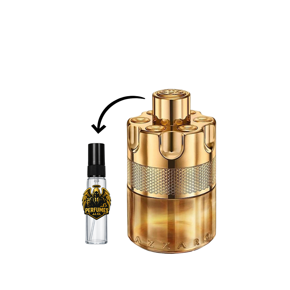 DECANT AZZARO FOREVER WANTED ELIXIR PARFUM HOMBRE 1