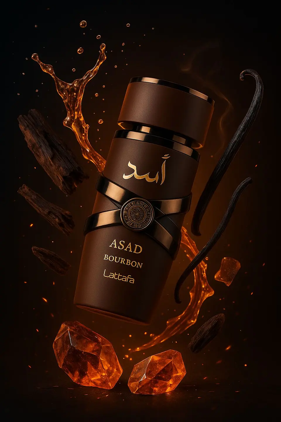 PERFUME ASAD BOURBON EDP 100ML HOMBRE - LATTAFA 3