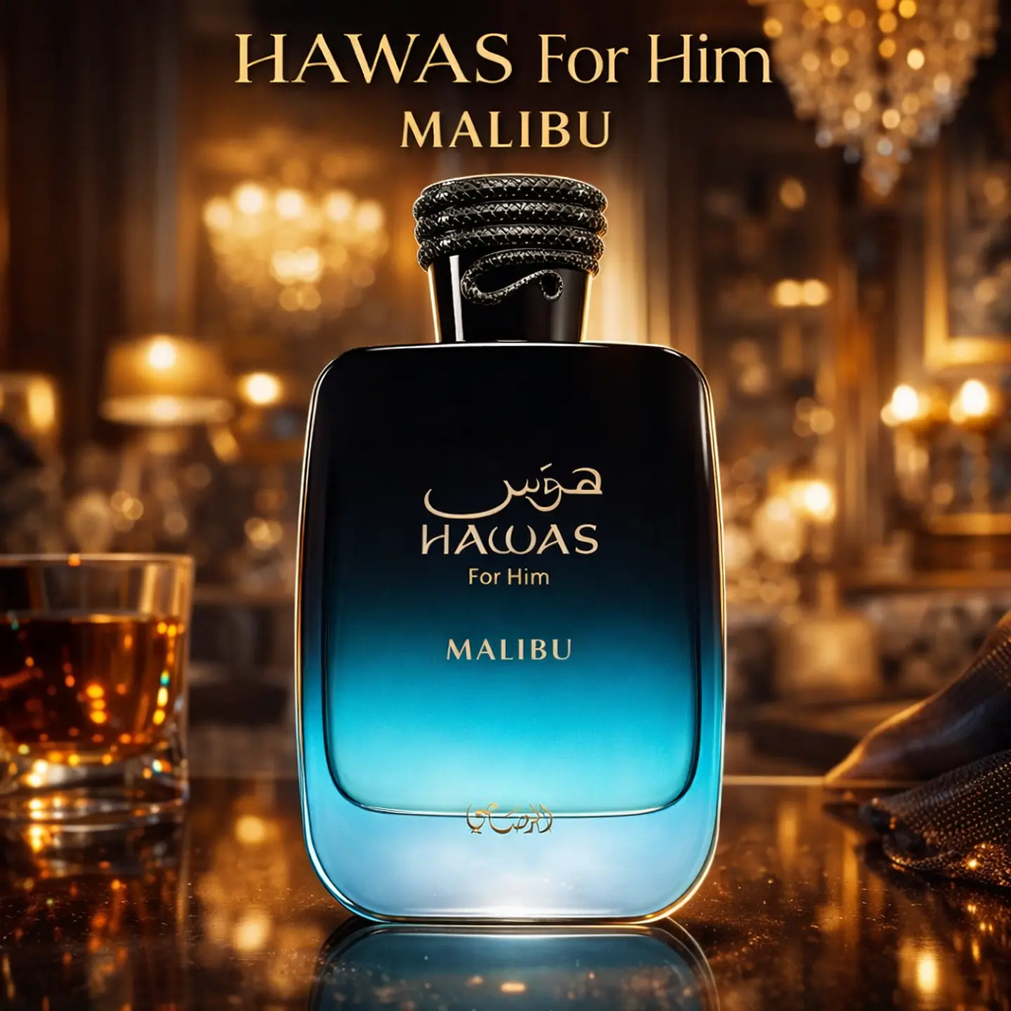 PERFUME HAWAS MALIBU RASASI EDP 100ML - INSPIRADO EN (LE BEAU LE PARFUM JEAN PAUL GAULTIER). 3