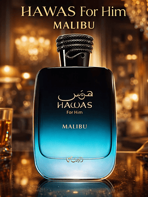 PERFUME HAWAS MALIBU RASASI EDP 100ML - INSPIRADO EN (LE BEAU LE PARFUM JEAN PAUL GAULTIER).