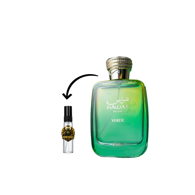 DECANT HAWAS VERDE RASASI EDP - INSPIRADO EN XERJOFF TORINO 21 1