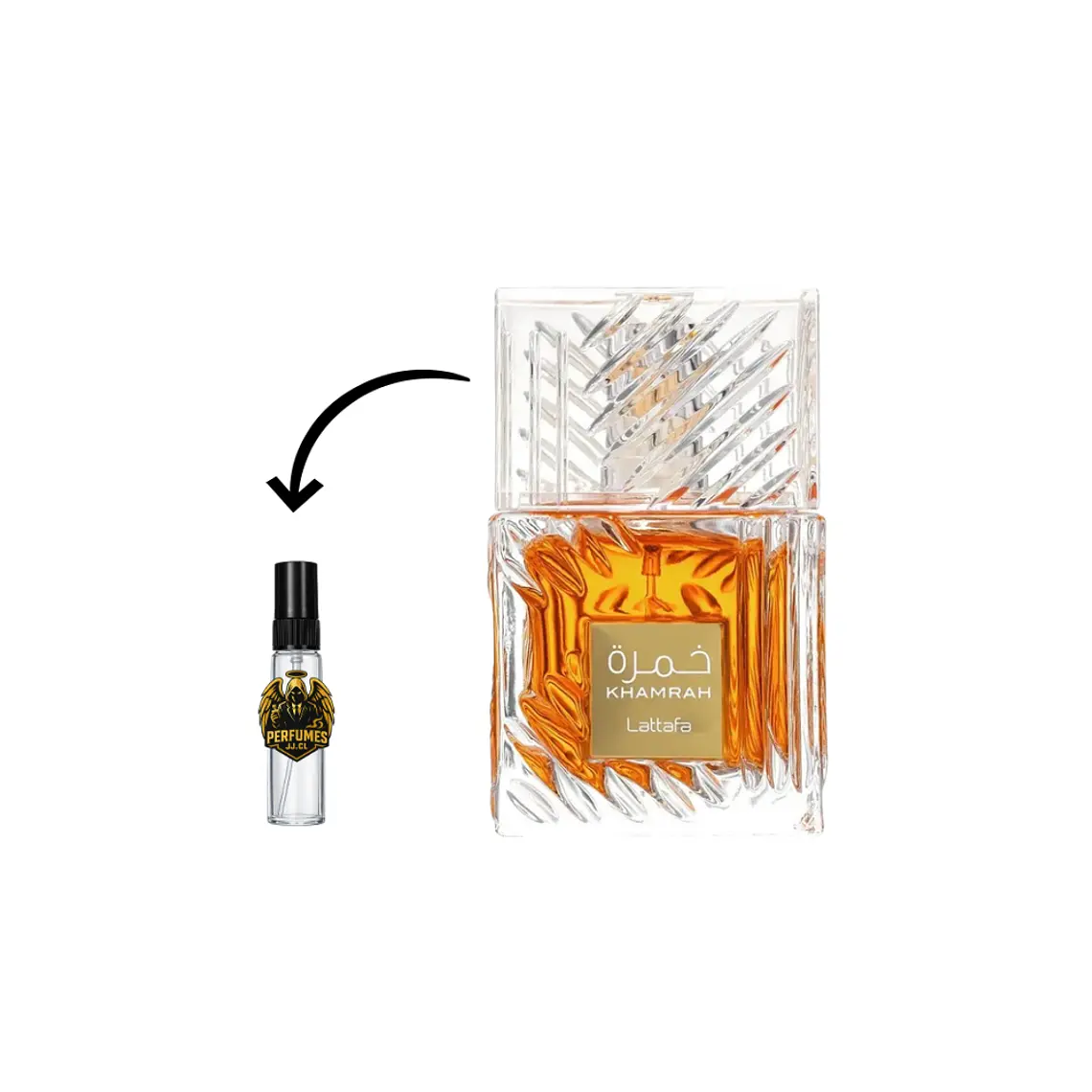 DECANT KHAMRAH EDP UNISEX - LATTAFA 1