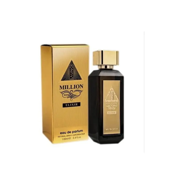 PERFUME LA UNO MILLION ELIXIR EDP 100ML - FRAGANCE WORLD (DUPE ONE MILLION ELIXIR) 1