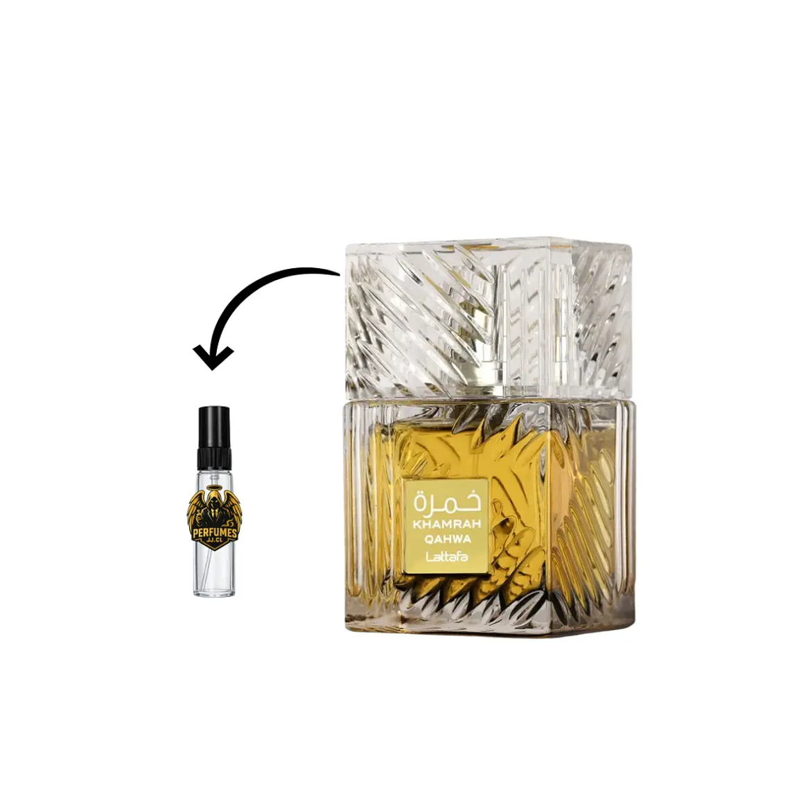 DECANT KHAMRAH QAHWA EDP UNISEX - LATTAFA 1