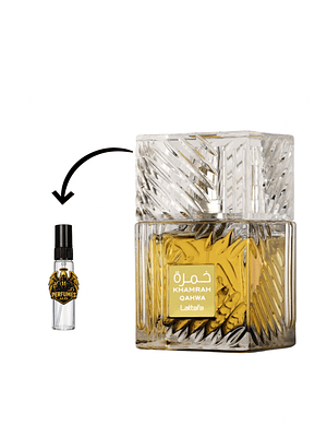 DECANT KHAMRAH QAHWA EDP UNISEX - LATTAFA
