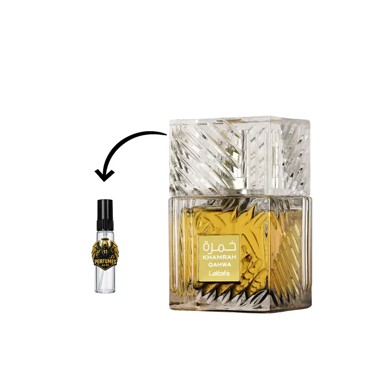 DECANT KHAMRAH QAHWA EDP UNISEX - LATTAFA 1
