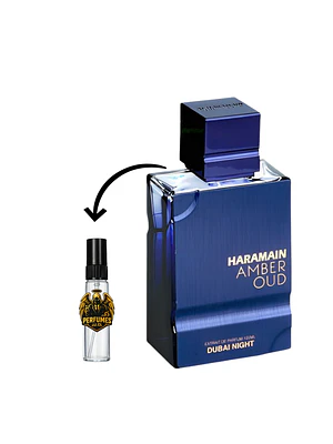 DECANT AMBER OUD DUBAI NIGHT - AL HARAMAIN (DUPE ARABIANS TONKA MÓNTALE)