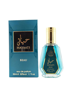 PERFUME HAYAATI BEAU EDP 50ML - FRAGANCE WORLD (DUPE LE BEAU JPG)