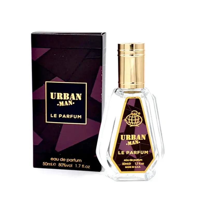 PERFUME URBAN MAN LE PARFUM EDP 50ML - FRAGANCE WORLD (DUPE LE MALE LE PARFUM JPG) 1