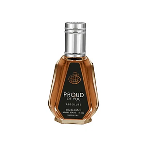 PERFUME PROUD OF YOU ABSOLUTE EDP 50ML - FRAGANCE WORLD (DUPE STRONGER WITH YOU ABSOLUTELY)