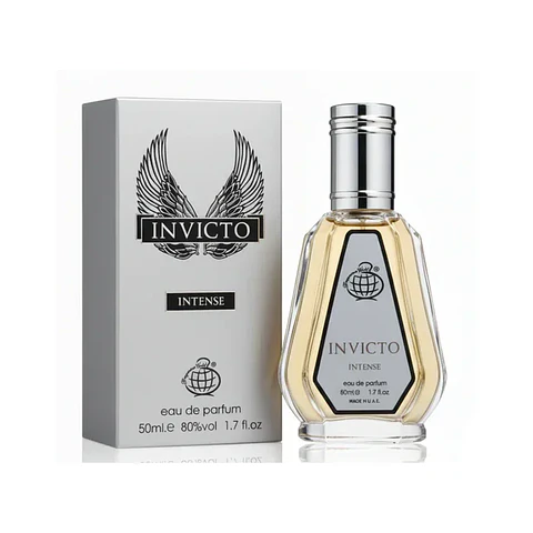 PERFUME INVICTO INTENSE EDP 50ML - FRAGANCE WORLD (DUPE INVICTUS INTENSE)