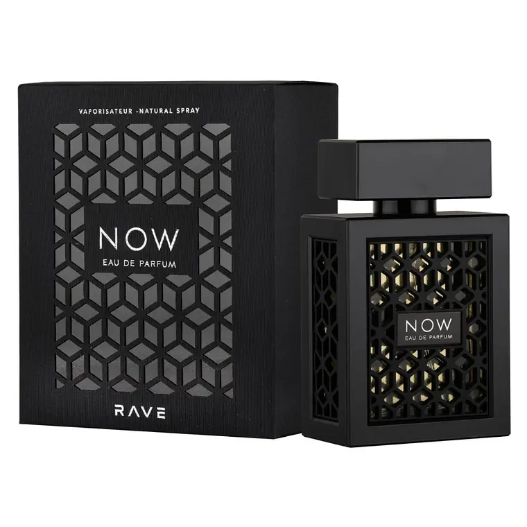 PERFUME RAVE NOW EDP 100ML HOMBRE - LATTAFA (DUPE BLACK XS EDT) 1