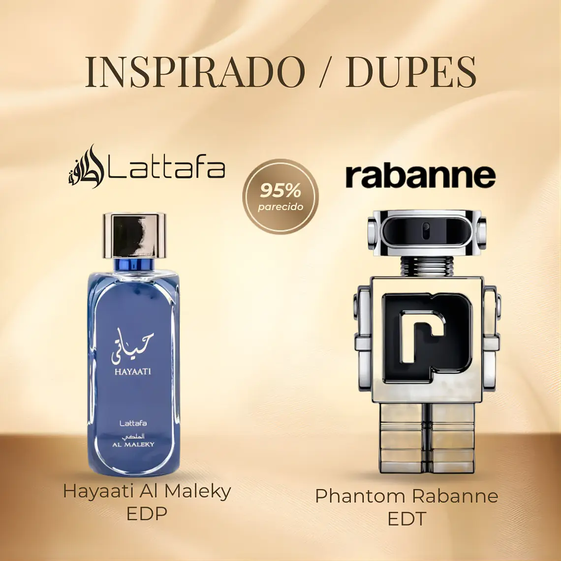 DECANT HAYAATI AL MALEKY EDP - LATTAFA (DUPE PHANTOM EDT) 2