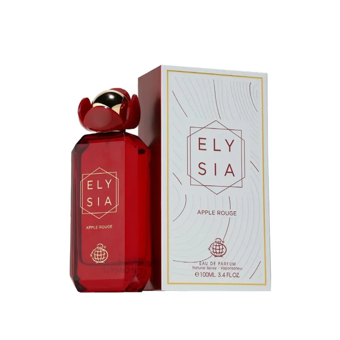 PERFUME ELYSIA APPLE ROUGE EDP 100ML MUJER - FRAGANCE WORLD  1