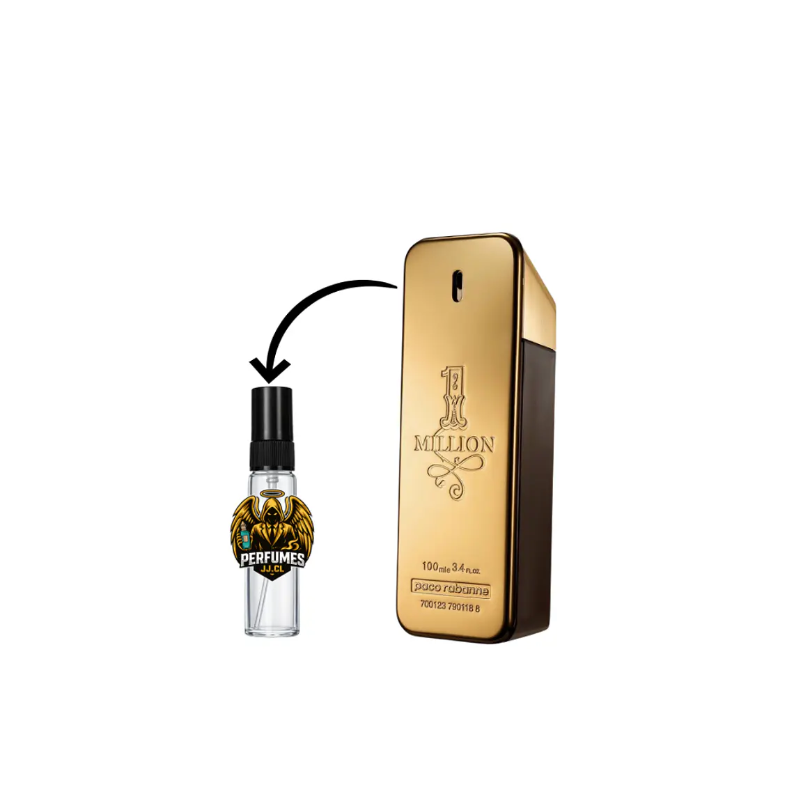 DECANT 1 MILLION EDT HOMBRE - PACO RABANNE  1