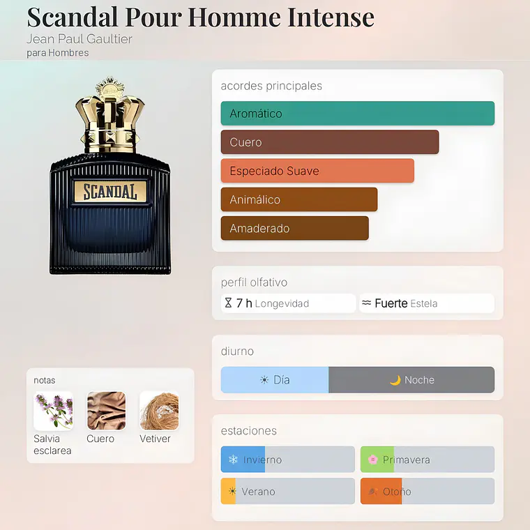 DECANT SCANDAL POUR HOMME INTENSE EDP - JEAN PAUL GAULTIER 2