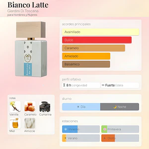 DECANT BIANCO LATTE - GIARDINI DI TOSCANA 