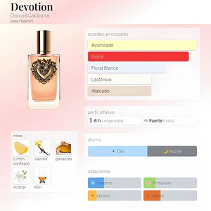 DECANT DEVOTION EDP MUJER - DOLCE & GABBANA