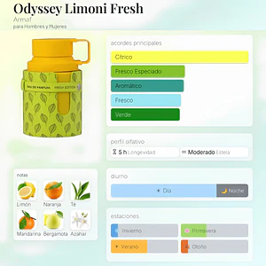 DECANT ODYSSEY LIMONI FRESH EDP UNISEX - ARMAF