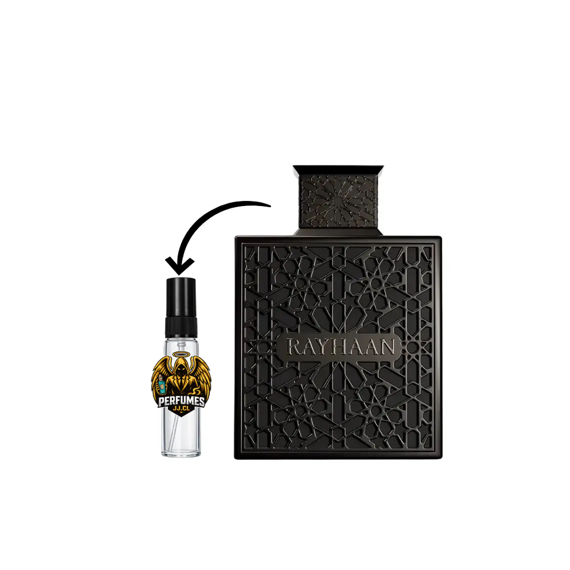 DECANT RAYHAAN OBSIDIAN EDP - DUPE DIOR HOMME INTENSE 1