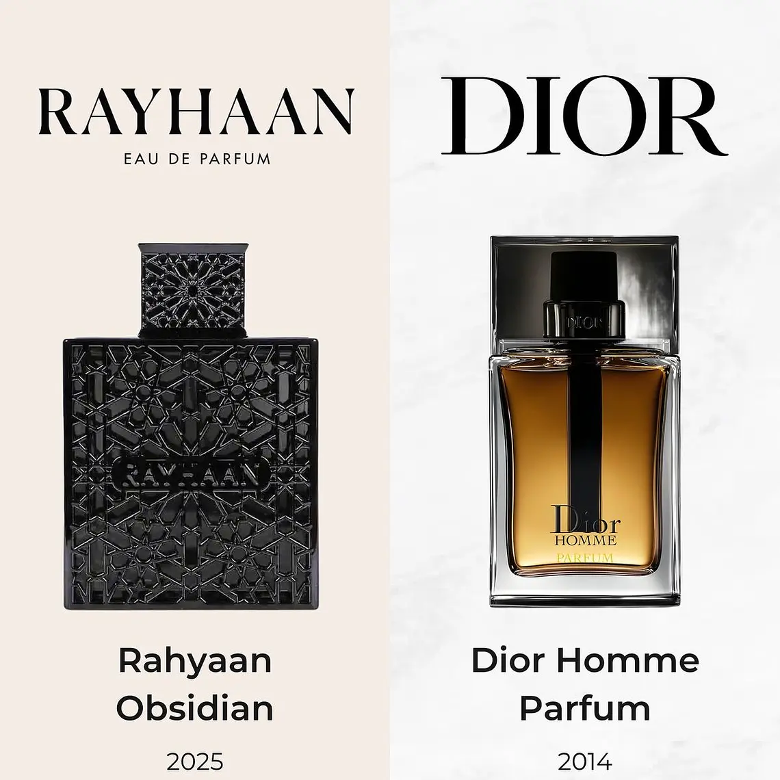DECANT RAYHAAN OBSIDIAN EDP - DUPE DIOR HOMME INTENSE 3