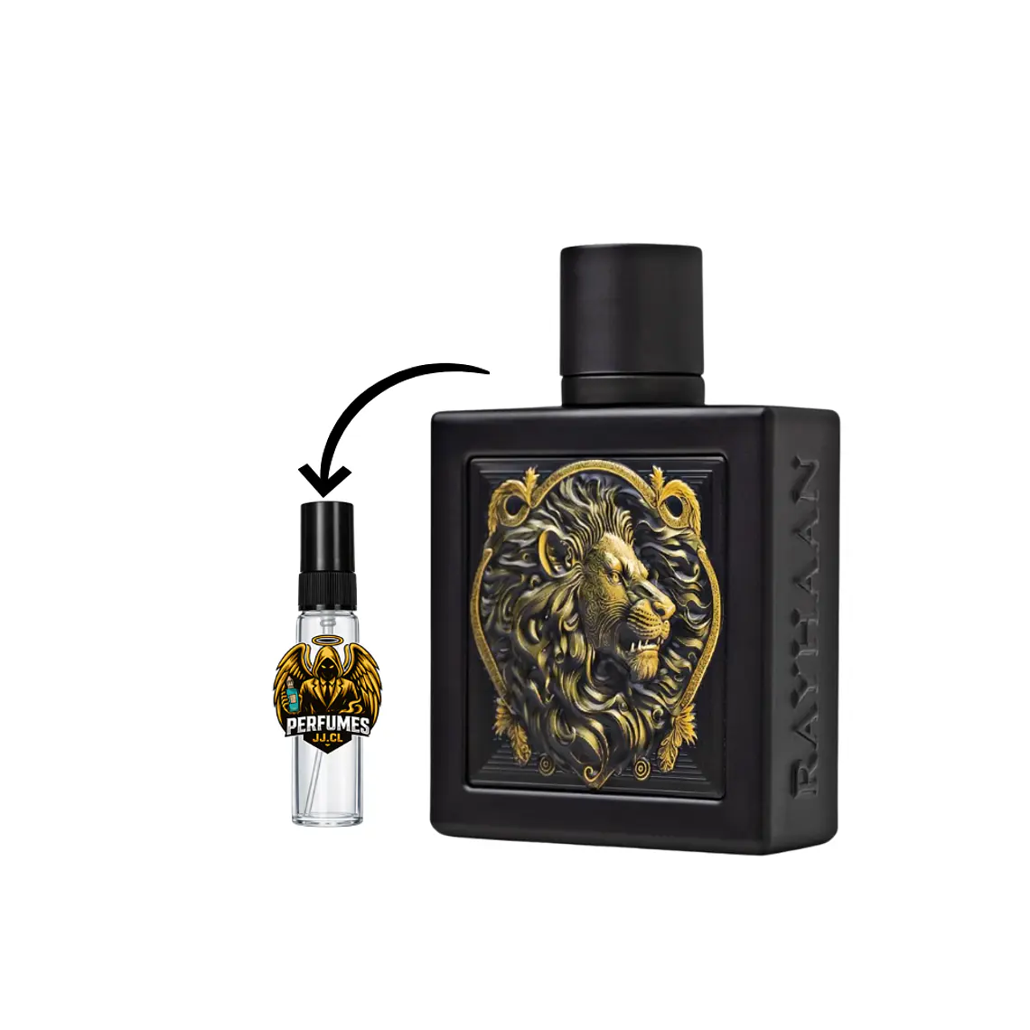 DECANT RAYHAAN LION EDP - DUPE ULTRAMALE EDT JEAN PAUL GAULTIER  1