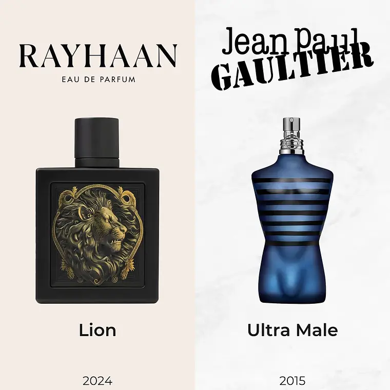 DECANT RAYHAAN LION EDP - DUPE ULTRAMALE EDT JEAN PAUL GAULTIER  3