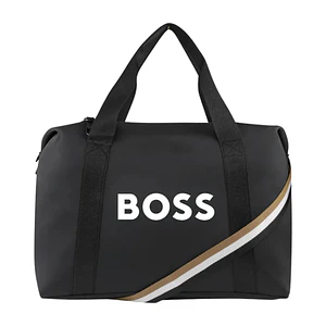 BOLSO DE VIAJE HUGO BOSS PERFUMES NEGRO
