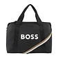 BOLSO DE VIAJE HUGO BOSS PERFUMES NEGRO - Miniatura 1