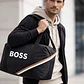 BOLSO DE VIAJE HUGO BOSS PERFUMES NEGRO - Miniatura 3