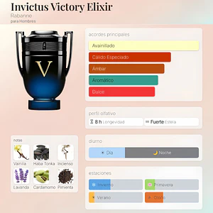 DECANT INVICTUS VICTORY ELIXIR PARFUM INTENSE - PACO RABANNE 