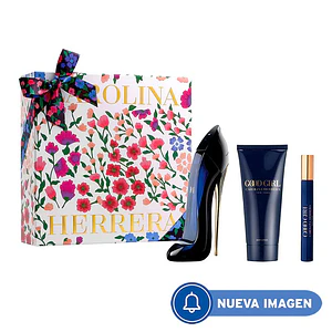 PERFUME GOOD GIRL EDP 80ML + 100ML LOCIÓN CORPORAL + 10ML PERFUMERO - CAROLINA HERRERA 