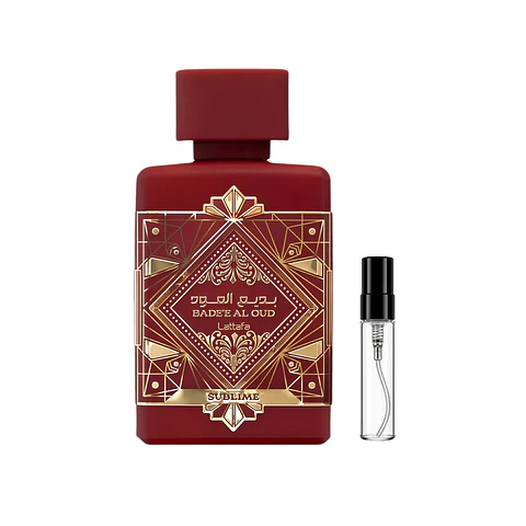 DECANT LATTAFA BADE’E AL OUD SUBLIME EDP
