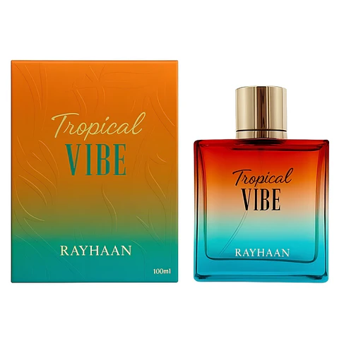 PERFUME RAYHAAN TROPICAL VIBE EDP 100ML (SUMMER HAMMER LORENZO PAZZAGLIA)