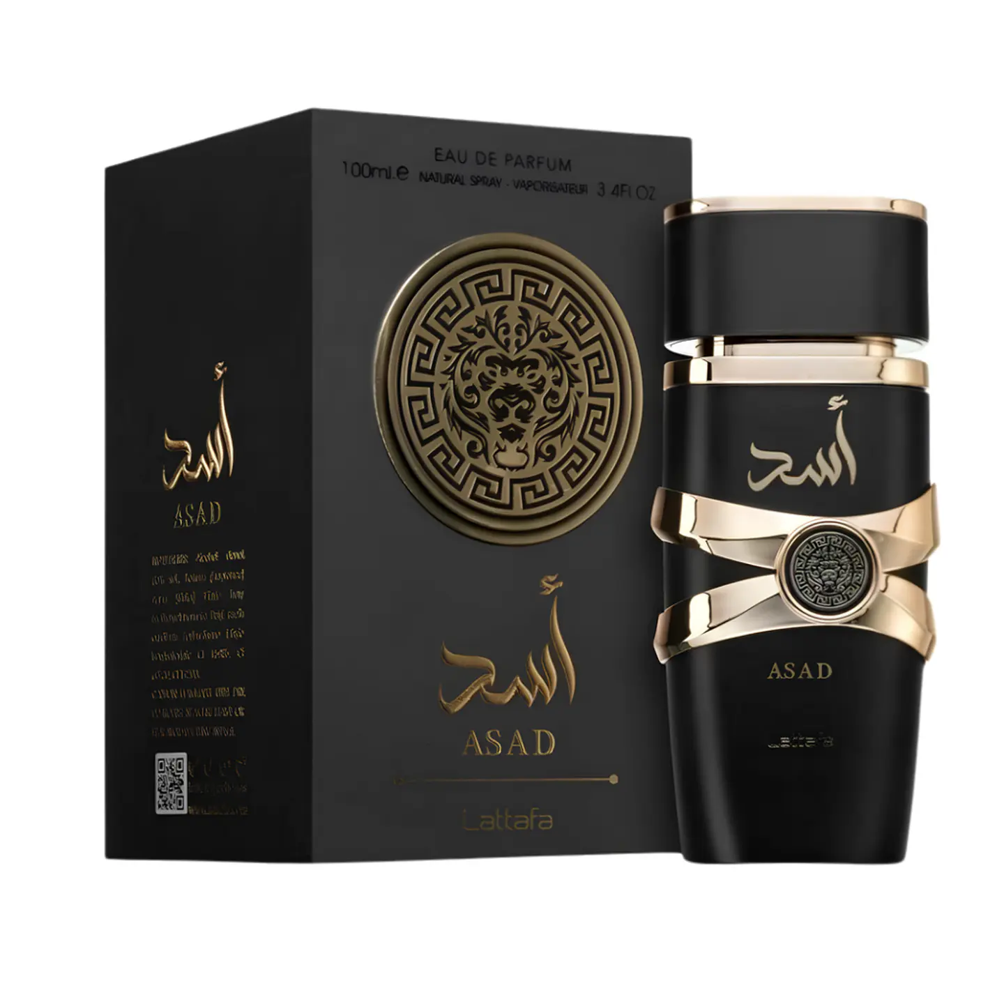 PERFUME ASAD EDP 100ML HOMBRE LATTAFA (DIOR SAUVAGE ELIXIR) 1