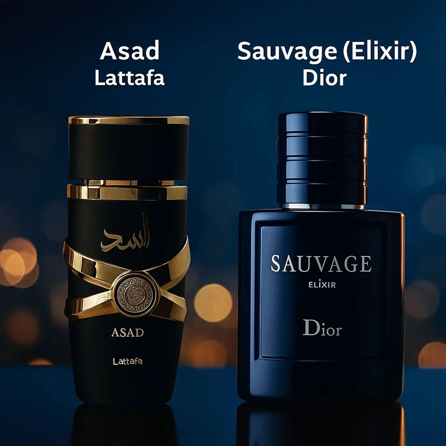 PERFUME ASAD EDP 100ML HOMBRE LATTAFA (DIOR SAUVAGE ELIXIR) 3